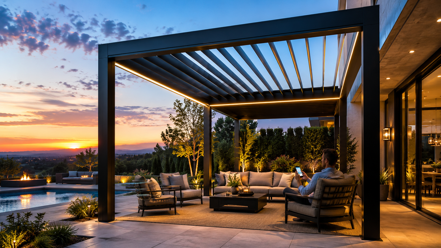 Motorized Louvered Pergola: The Complete 2026 Guide to Smart Outdoor Living