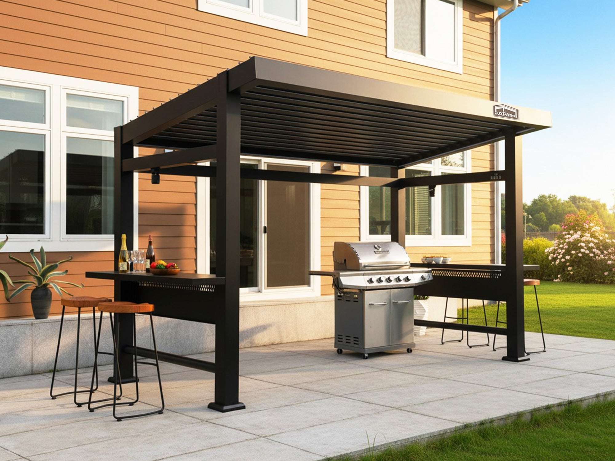 Poolside Aluminum Pergola Guide: Build a Safe & Stylish Oasis