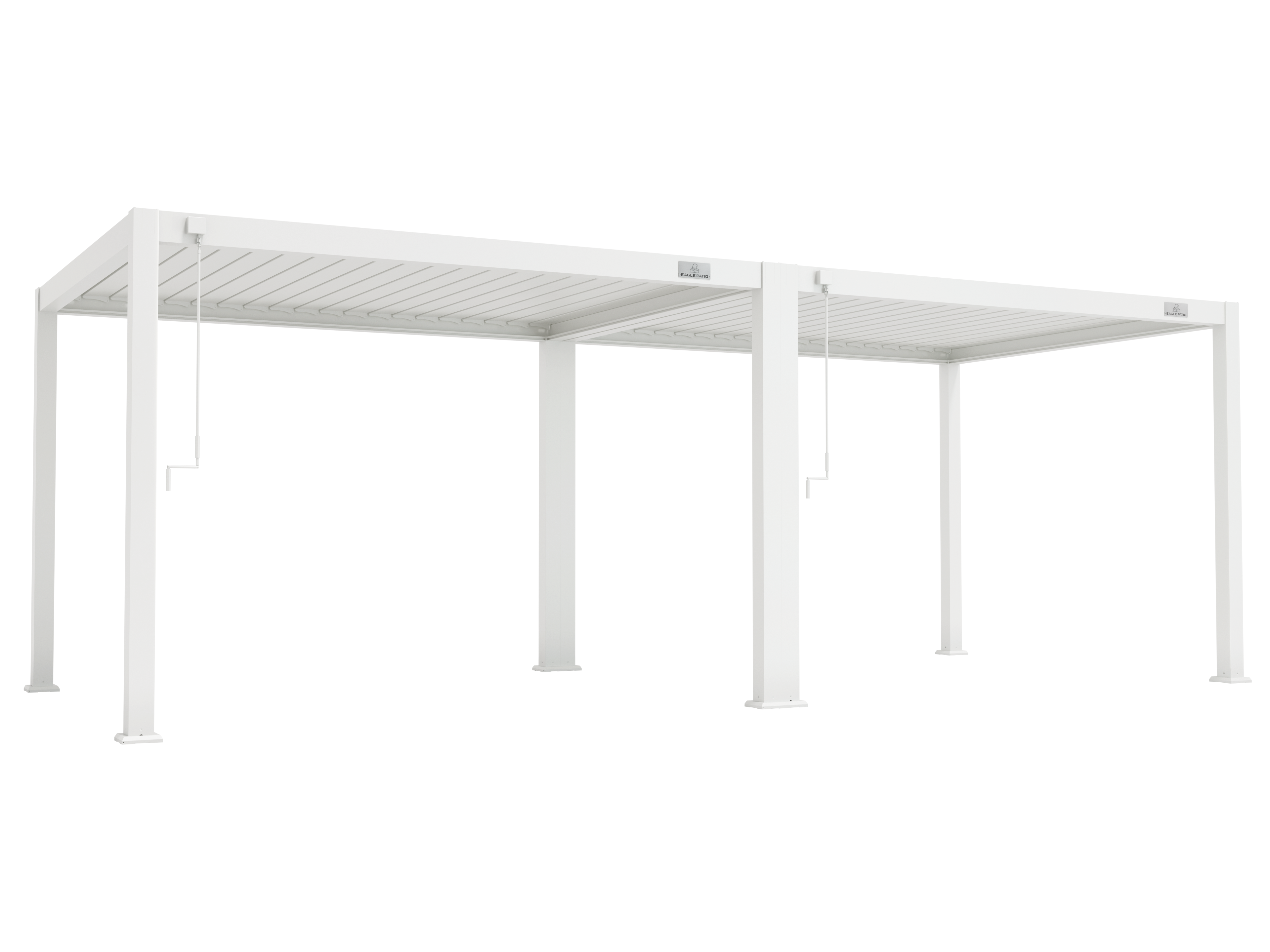 L5 Versatile Aluminum Louvered Pergola