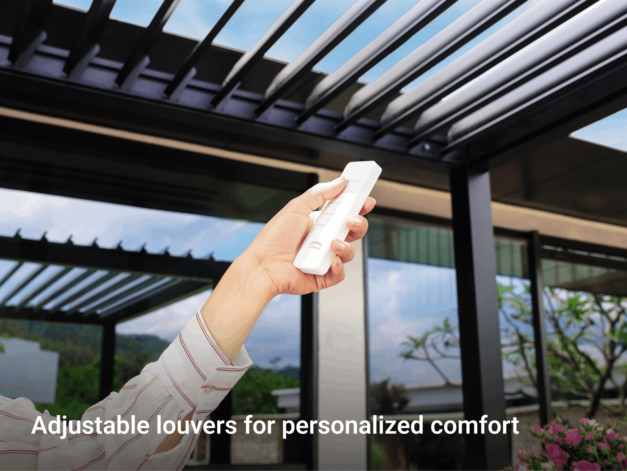 Aluminum Louvered Pergola