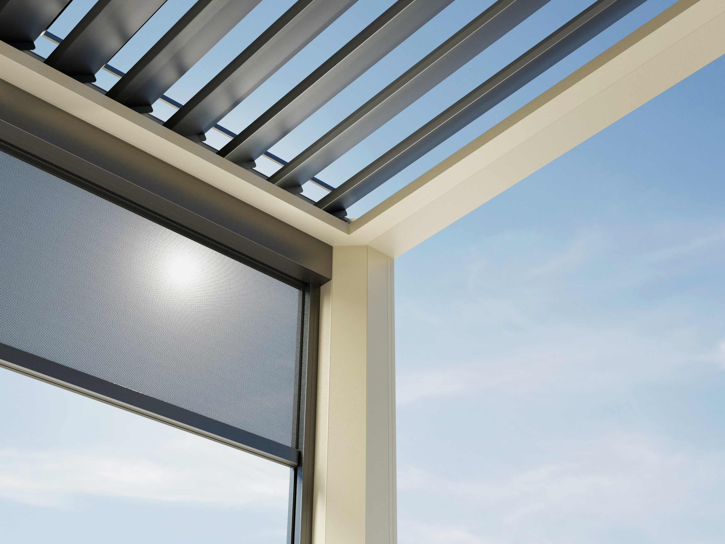 I7 Pro Aluminum Smart Pergola