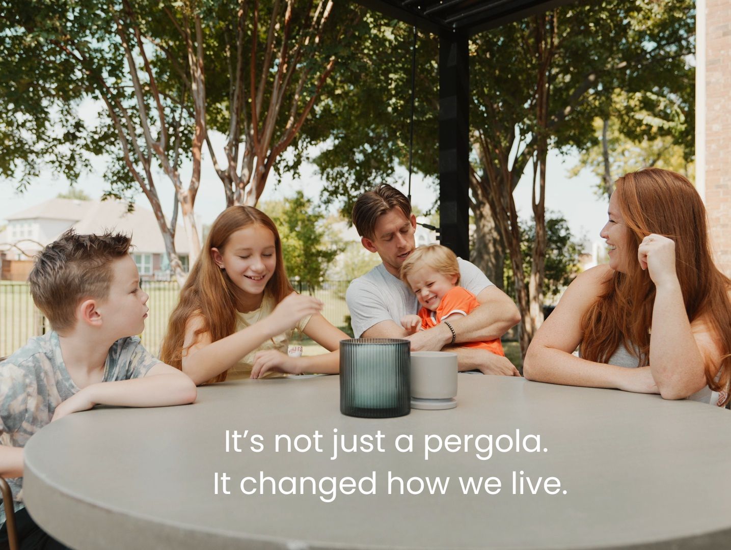 L5 Aluminum Louvered Pergola