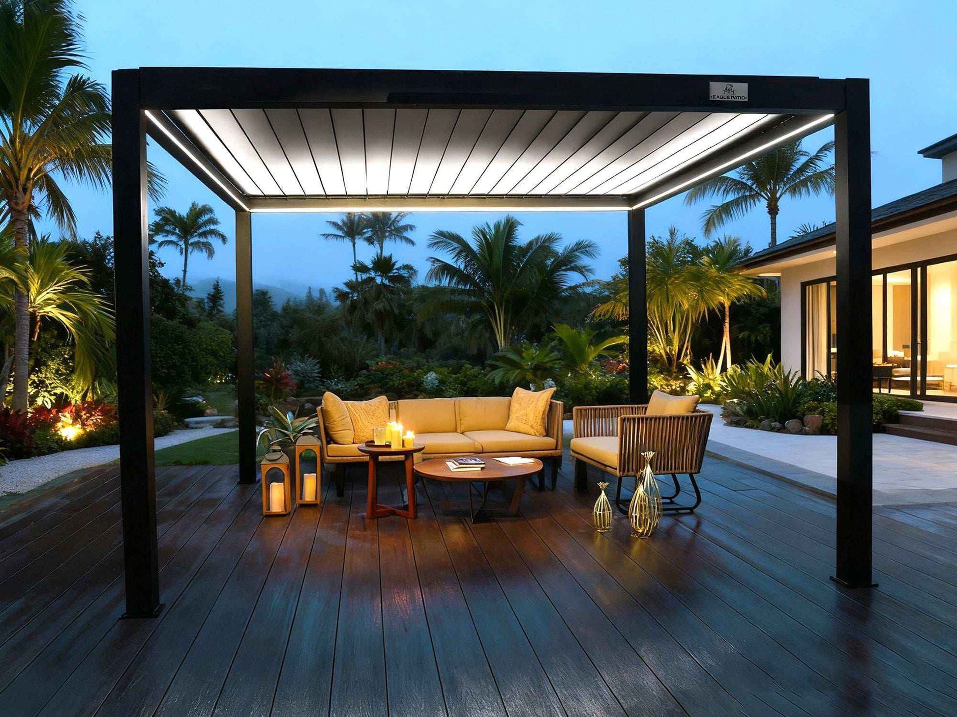 Aluminum Louvered Pergola