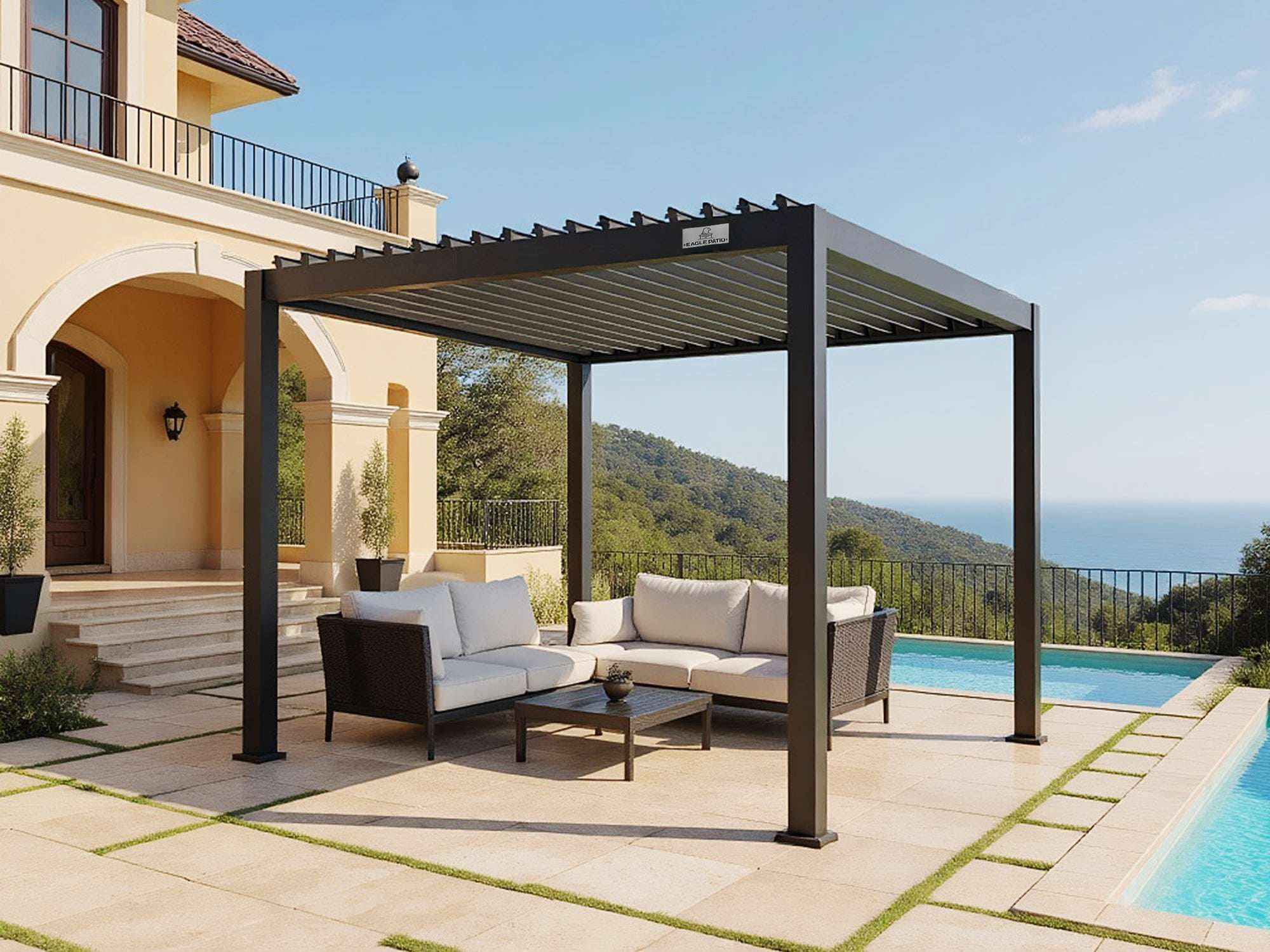 Aluminum Louvered Pergola