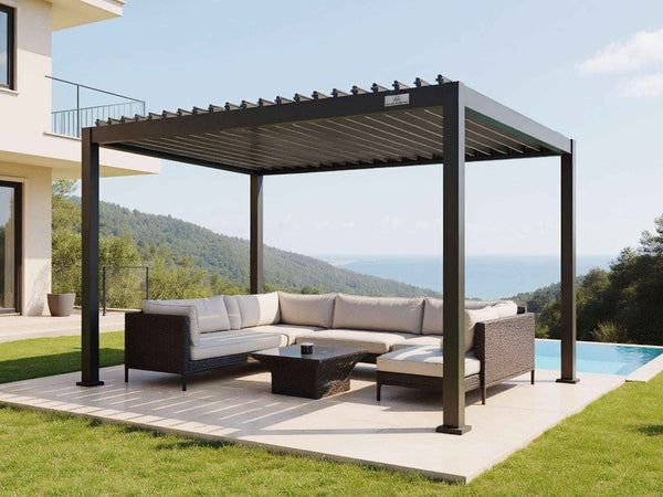 L5 Aluminum Louvered Pergola