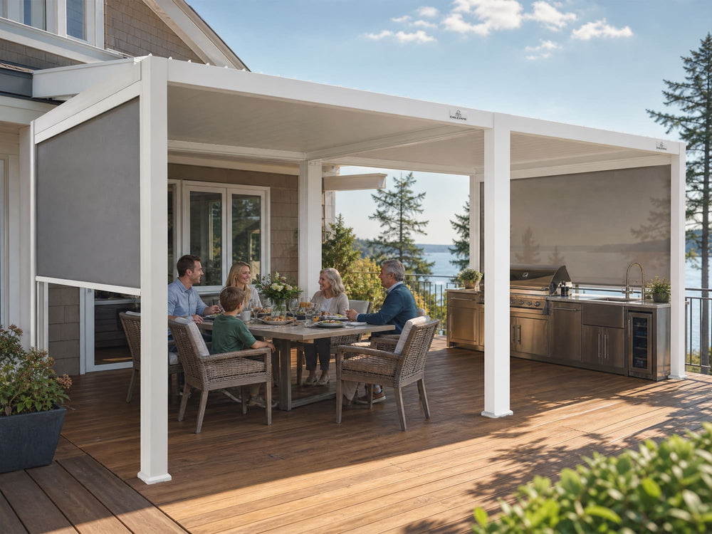 L5 Versatile Aluminum Louvered Pergola