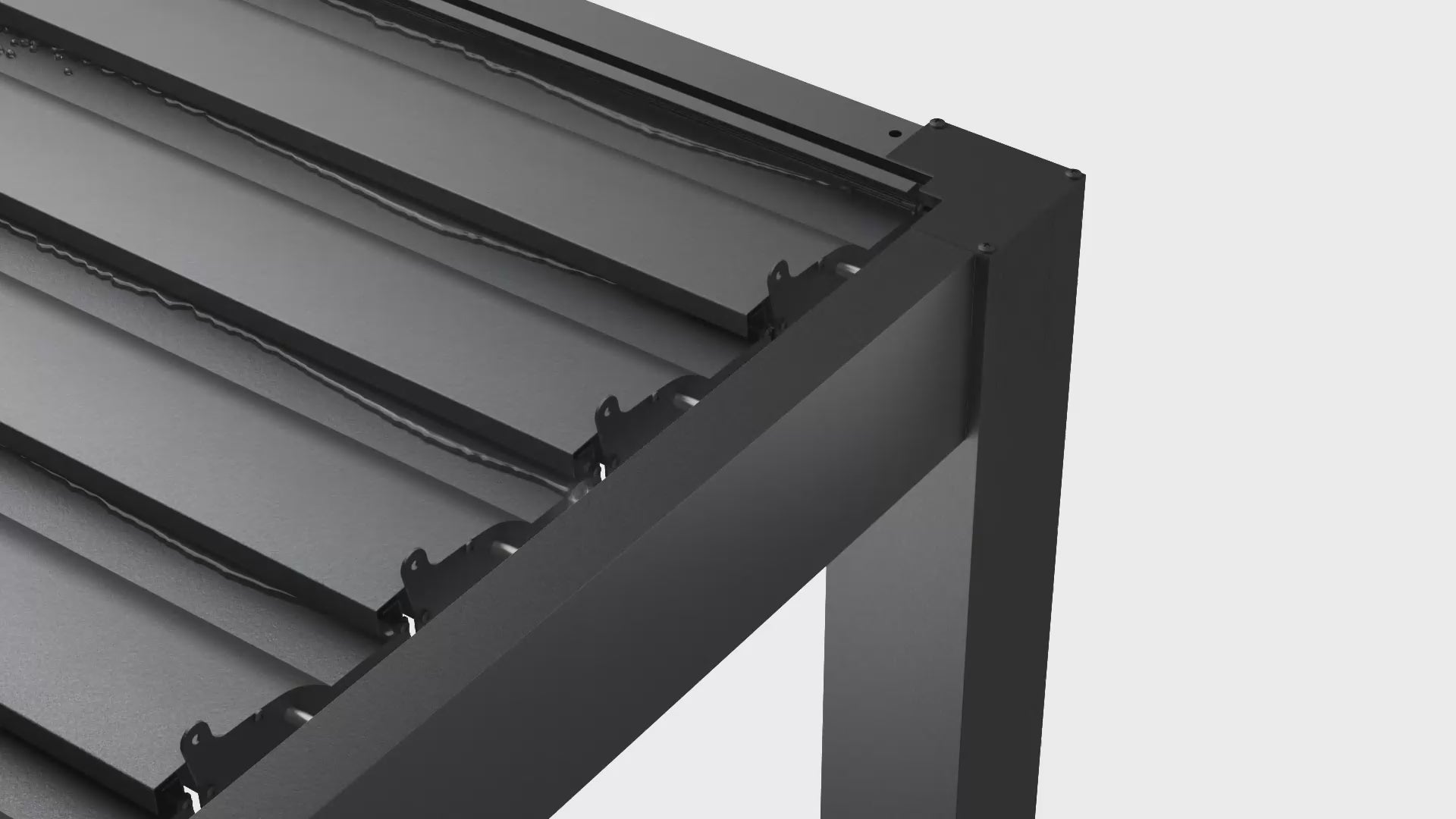 Load video: EaglePatio (formerly LuxPatio) Louvered Patio Drainage Video