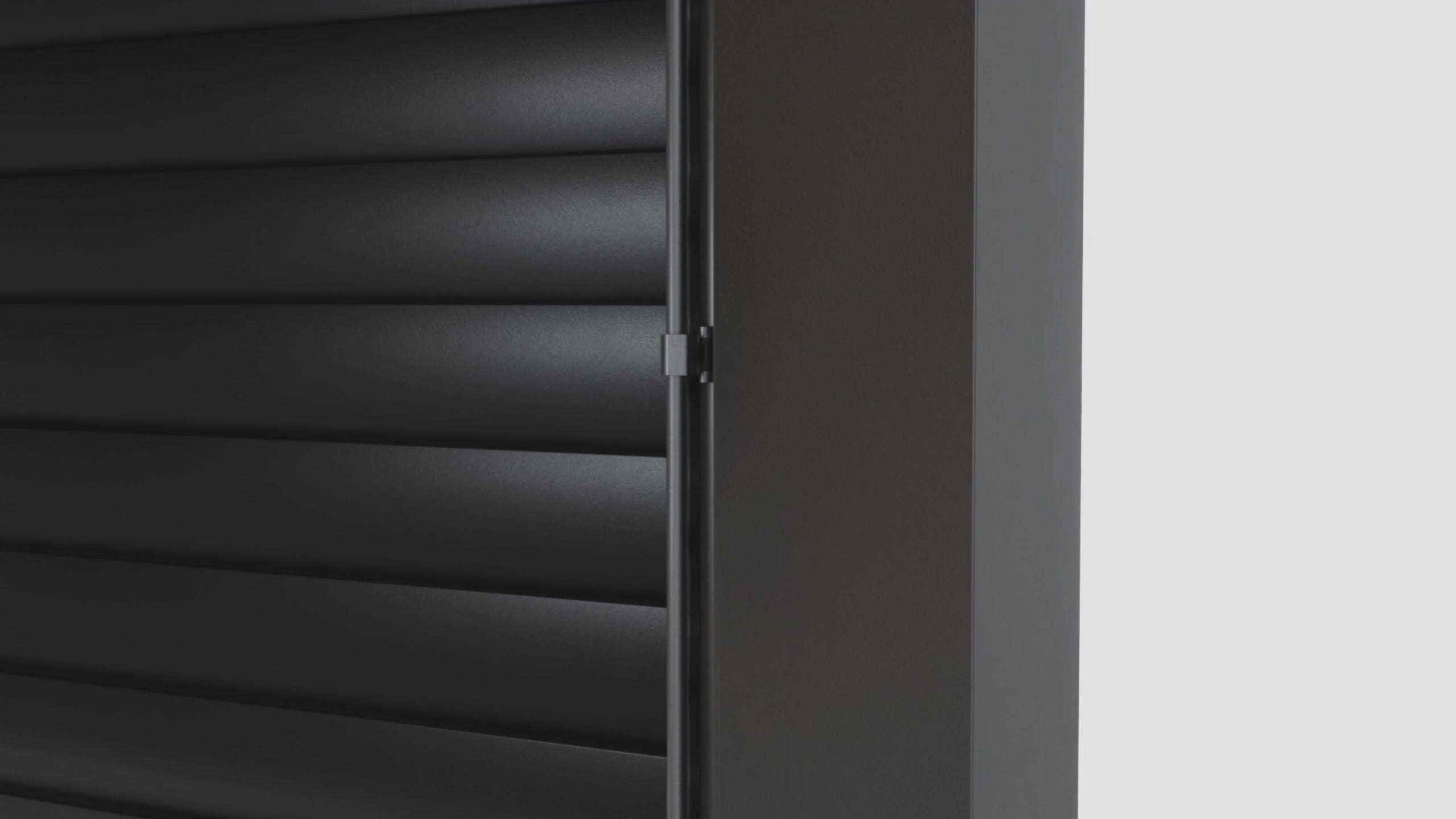 Load video: Adjustable Aluminum Slat Walls for L5 Louvered Pergola