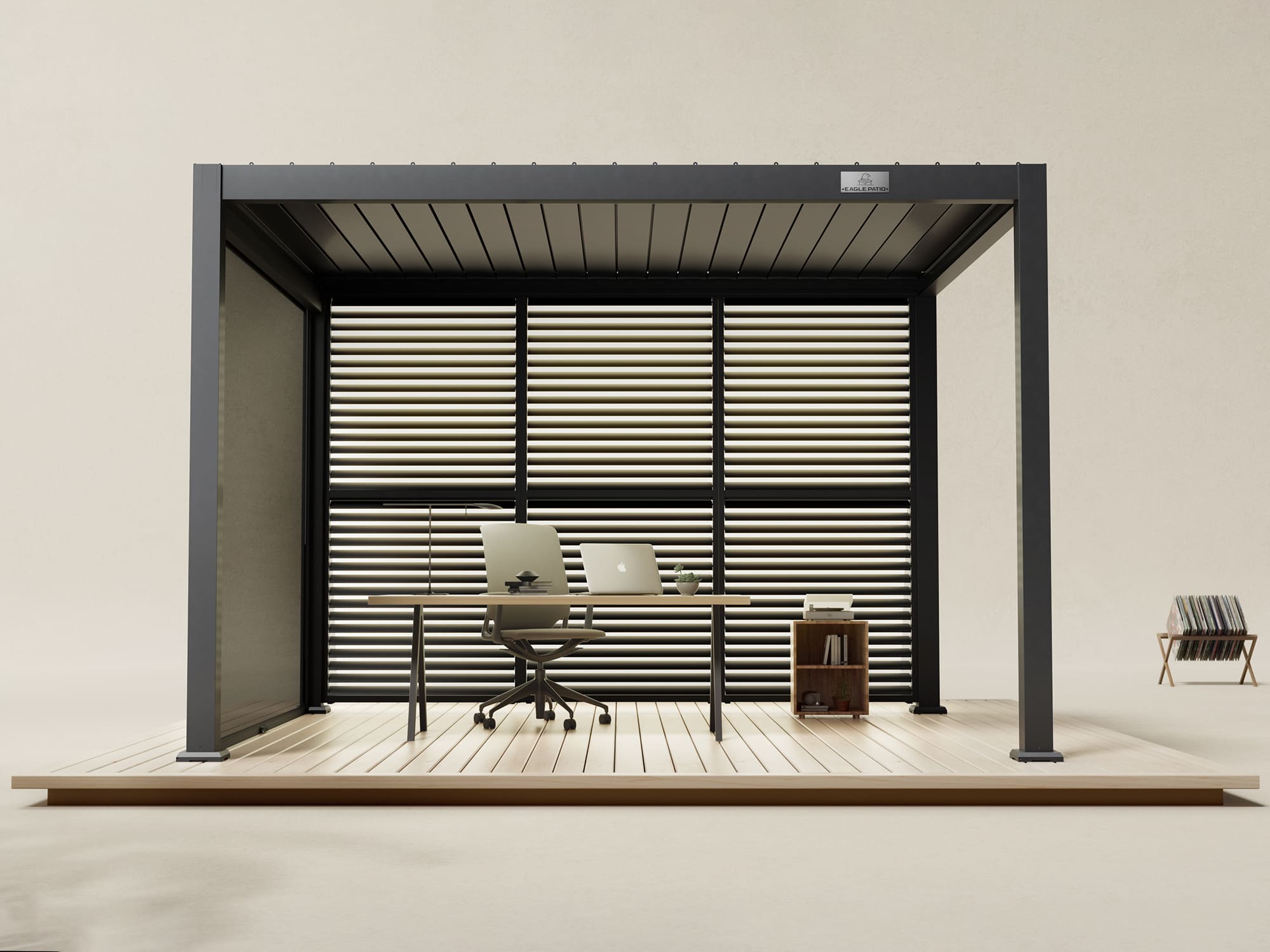 L5 Aluminum Louvered Pergola